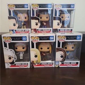Friends Funko Pop Full Set